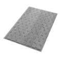 thumbnail image 1 of FUDAKUNA Microfiber Bathroom Rugs Gray Fluffy Non Slip Absorbent 20" x 32" Soft Shaggy Shower Bath Mats Washable, 1 of 7
