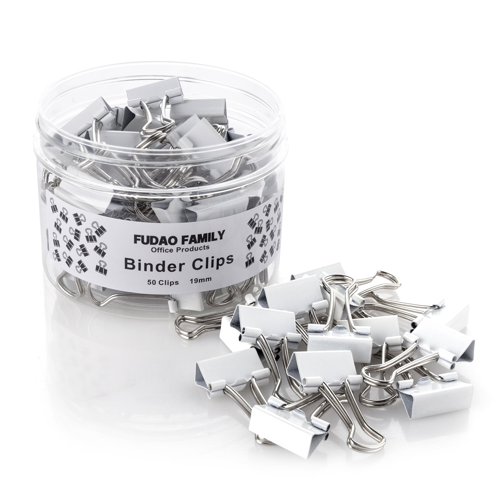 Binder Clips Assorted Sizes TecUnite 150 Pcs Silver Paper Small Binder ...