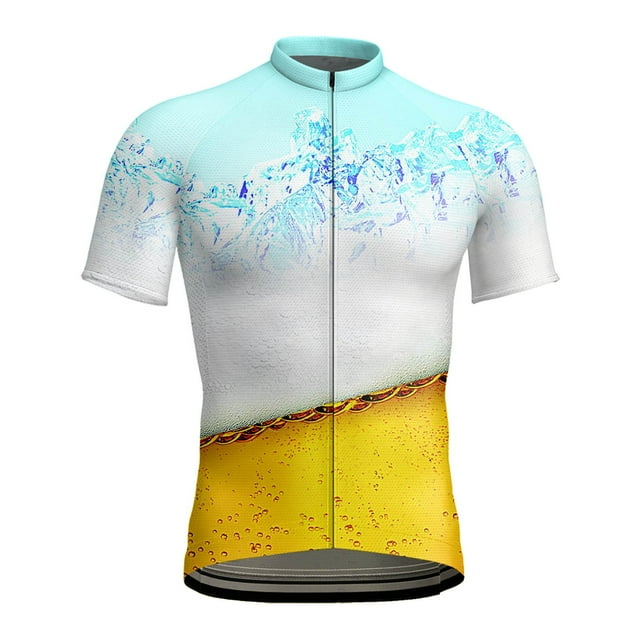 FUDERU Mens Tops Male Summer Fashion Sports Cycling Clothing 3D ...