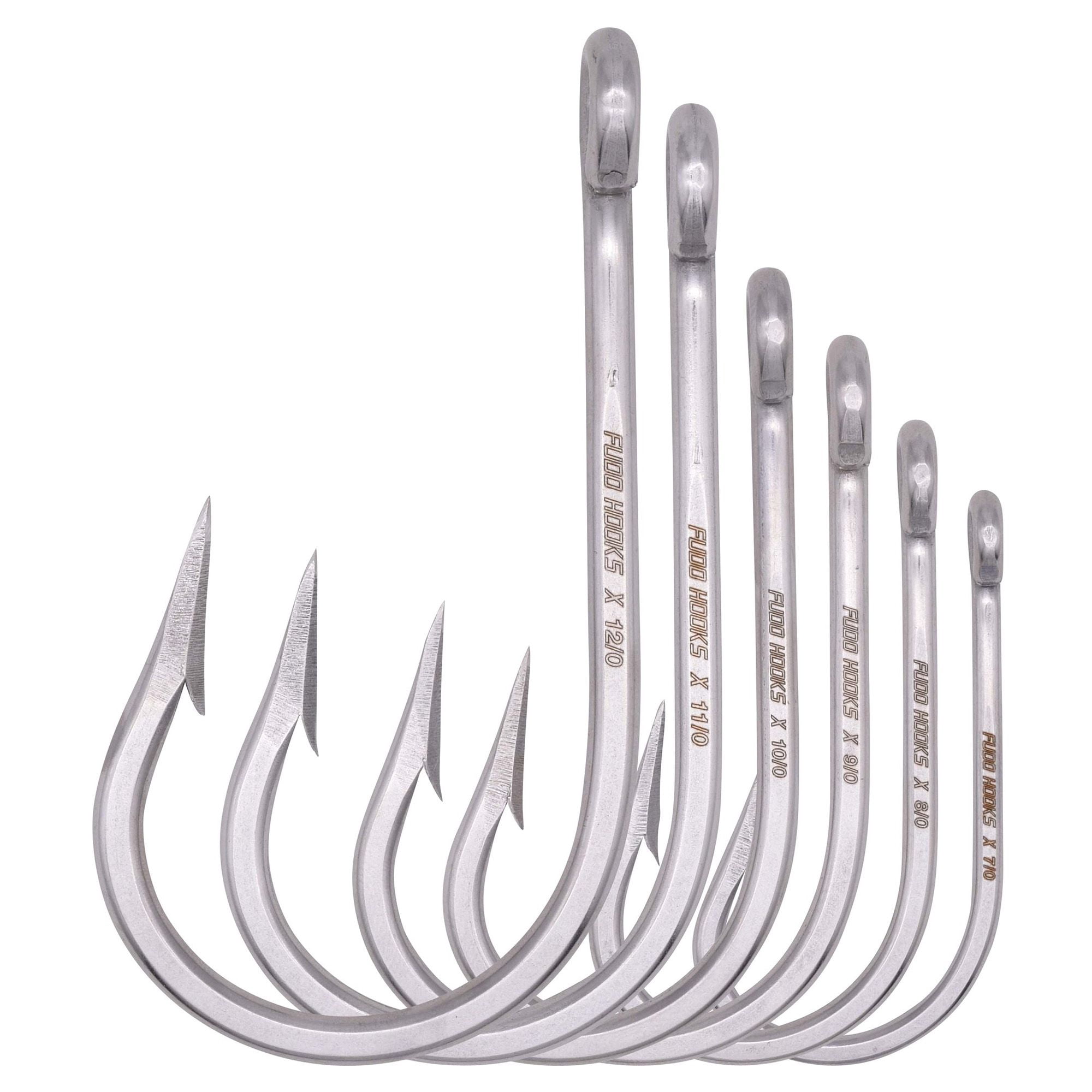 FUDO Hooks Super Ocean Southern Tuna Ringed Eye 9/0 (2 Pack)