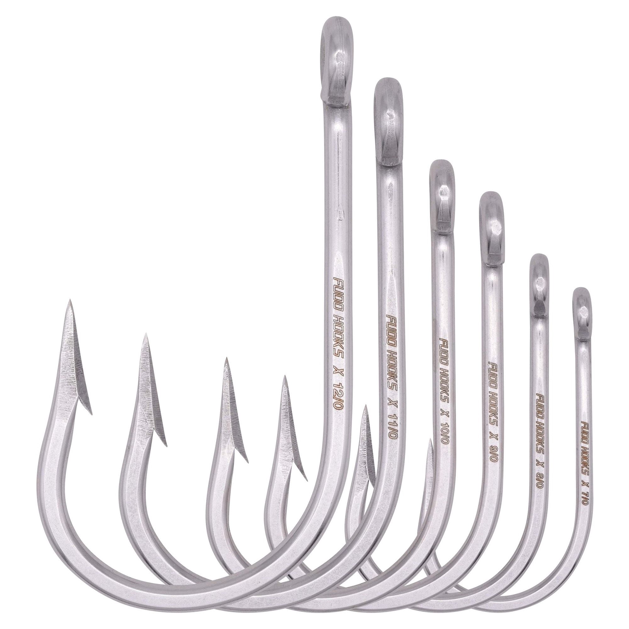 FUDO Hooks Super Ocean Tuna Ringed Eye 9/0 (2 Pack)