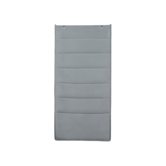 FUDUUIU 6 Pockets Hanging Wall File Organizer for Legal/ Letter/ Paper, Over the Door Organizer, Cascading Wall File Organizer, Pocket Chart for Office, Home Use