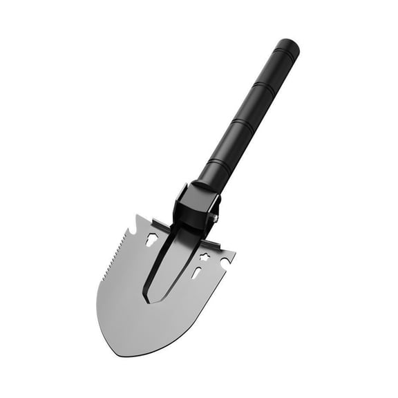 FUDUUIU Camping Shovel, Portable, Multitool, Entrenching Tool, for Backpacking, Trenching, Hiking, Survival, Car Emergency