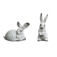 thumbnail image 1 of FUDUUIU Rabbit Figures, Animal Toys Set Cake Toppers, Rabbit Fairy Garden Miniature Figurines Collection Playset for Christmas Birthday Gift Desk Decoration, 1 of 6