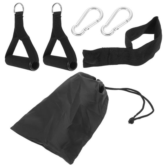 FUEENIRVA 1Set Resistance Bands with Ergonomic Handles for Comfortable Indoor Fitness Workout