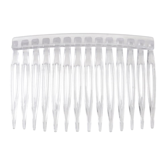 FUEENIRVA 10pcs Classic Design Clear Hair Combs for Women Daily Use