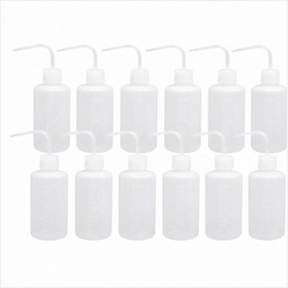 FUEENIRVA 12Pcs 250ml Garden Watering Bottle Lightweight with Bending Nozzle for Succulents