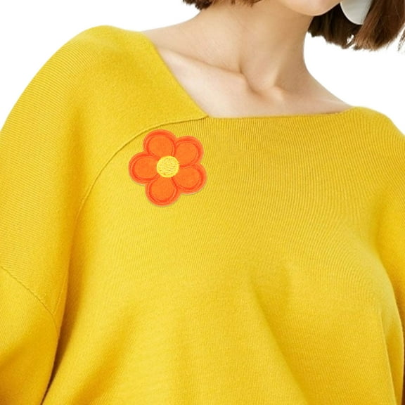 FUEENIRVA Embroidered Patches Assorted Color 12Pcs Iron-on Sewing for Hats Jeans Jackets