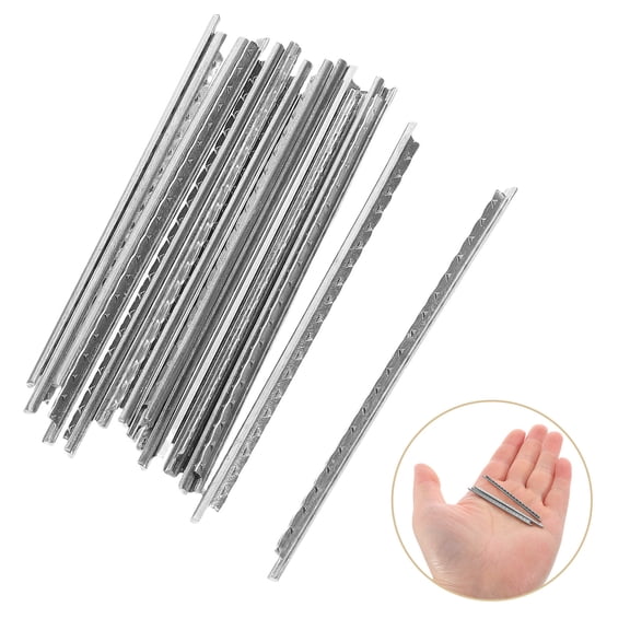 FUEENIRVA 19Pcs Fret Wires for Acoustic Guitars with Nickel Material Precise Intonation and Sound Quality