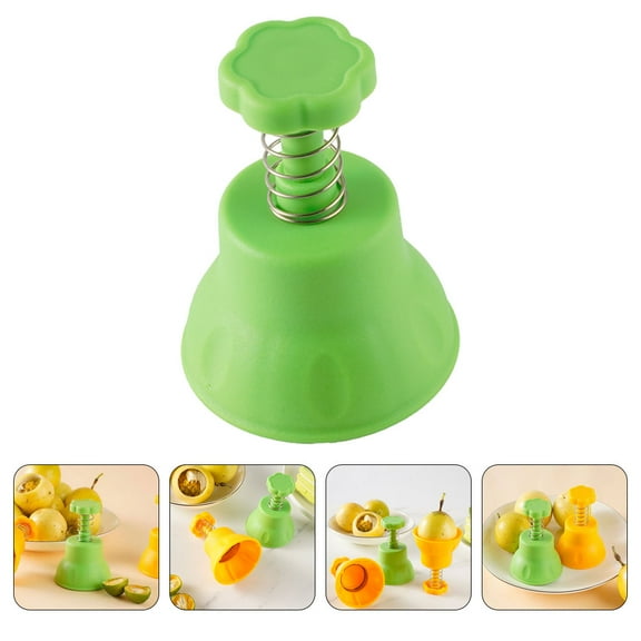 FUEENIRVA Manual Mangosteen Extractor Plastic Kitchen Gadget Pressing Type Opener for Daily Peeling