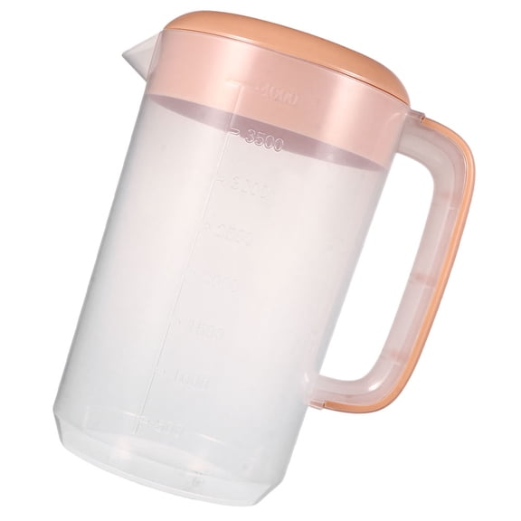 FUEENIRVA Clear Water Pitcher, Phthalate-Free Plastic, , 1-Pack for Drinking Water