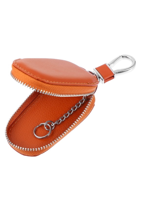 1Pc Large Capacity Car Key Case with Craftsmanship for Men and Women