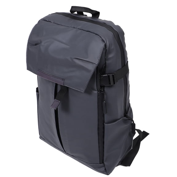 FUEENIRVA 1Pcs Grey Sleek Design Pu Polyester Carry Basketball Backpack for Biker Backpack for Men
