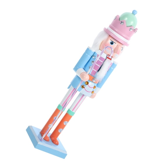 FUEENIRVA Sky Nutcracker Ornament Wooden Holiday Decoration Collectible Christmas Craft