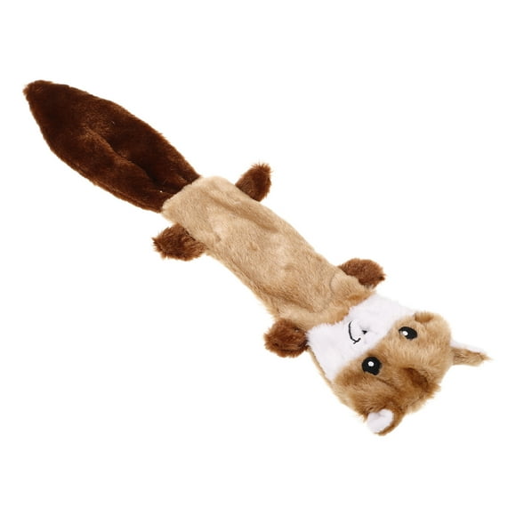 FUEENIRVA 1Pcs Squeaky Plush Dog Toy for Puppies Raccoon Shape Training Tool