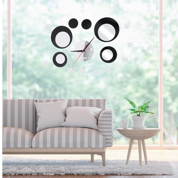 FUEENIRVA Minimalist Wall Clock for Homeowners and Interior Designers, Modern Decorative Timepiece