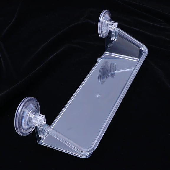 FUEENIRVA 1Pcs Traceless Design Suction Cup Shelf For Shower Bathroom Organizers Kitchen Use Multifunctional DIY