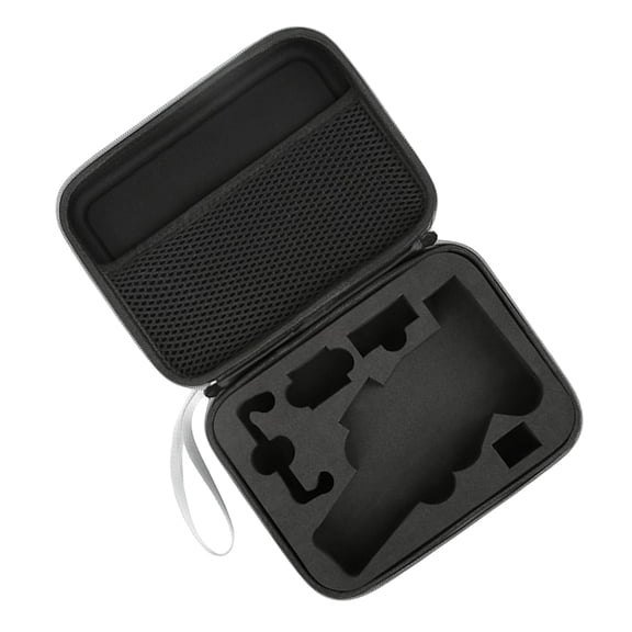 FUEENIRVA Grey Nylon Portable Storage Case Handheld Gimbal Bag with Protective Compartments