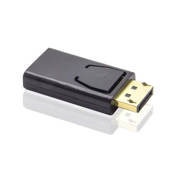 FUEENIRVA Displayport Coupler Video Converter Gold-Plated Connector Metal 1Pcs