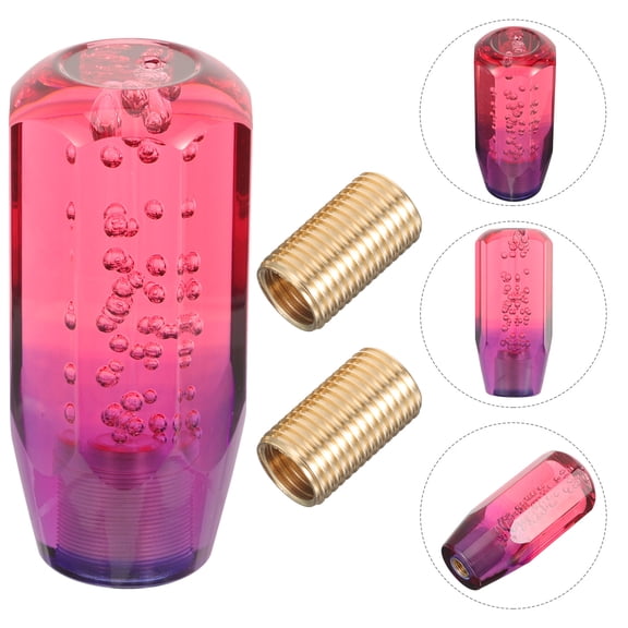 FUEENIRVA Acrylic Shift Knob Set for Automatic Transmission - Enhanced Driving Comfort and Easy Installation
