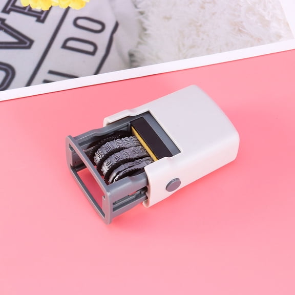 FUEENIRVA Date Stamps Self Inking Multi Plastic 1Set for Greeting Cards and Stationery