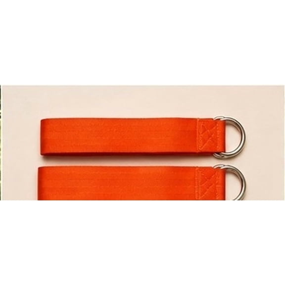 FUEENIRVA 1Set Lightweight Orange Tree Swing Strap with High Strength Polyester Material