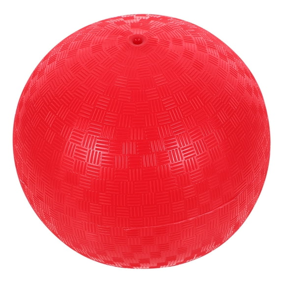 FUEENIRVA 1Set Red Playground Ball for Children Lightweight Inflatable Sports Balls 8.5 Inches