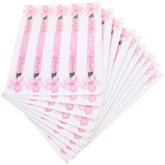 FUEENIRVA Decorative Self-Adhesive Stickers for Packaging, Baking, Crafting, Wrapping, and Project Supplies