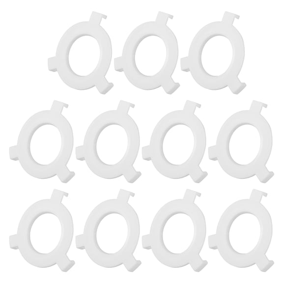 FUEENIRVA Socket Adapter, White Plastic, Durable and Easy to Use for Home