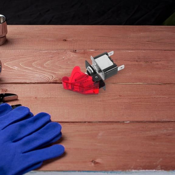 FUEENIRVA 2PCS Heavy Duty Rocker Switch for Automotive Use with Waterproof Boot Cap Design