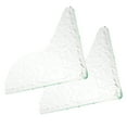 thumbnail image 1 of FUEENIRVA 2Pcs Acrylic Shower Corner Water Guard for Kitchen Sinks Bathrooms, 1 of 8