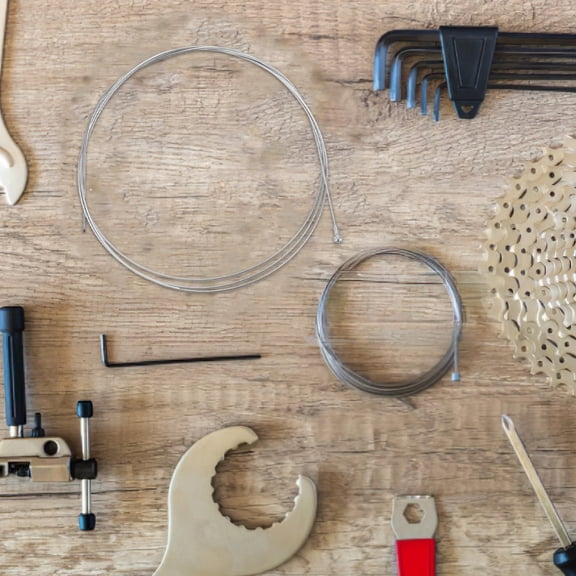 FUEENIRVA 2-Pack Stainless Steel Gear Shift Cables Replacement for Repair and Maintenance Accessories