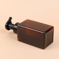 thumbnail image 1 of FUEENIRVA 2PCS Brown Plastic Pump Lotion Bottle Deep Cleaning for Friends Family Travel Use, 1 of 6