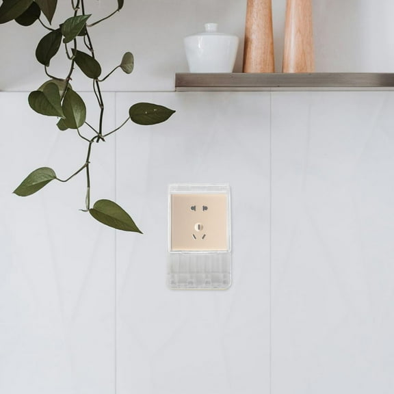 FUEENIRVA 2Pcs Outdoor Socket Cover Waterproof with Transparent PS for Electrical Protection in Bathrooms