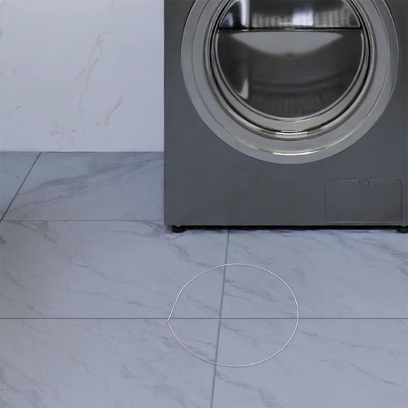 FUEENIRVA 2Pcs Silver Stainless Steel Washer Sealing Ring for Washing Machine Door Boot Seal 13X13X0.06in