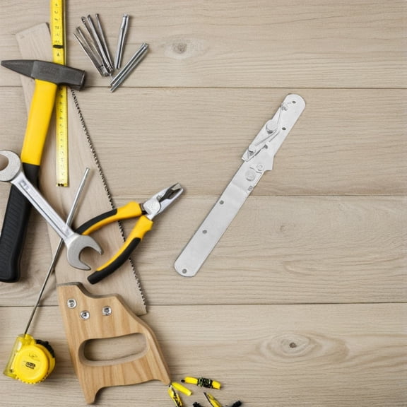 FUEENIRVA 2-Pack Galvanized Steel Sofa Bed Hinges for Indoor Furniture Repair and Replacement Hardware