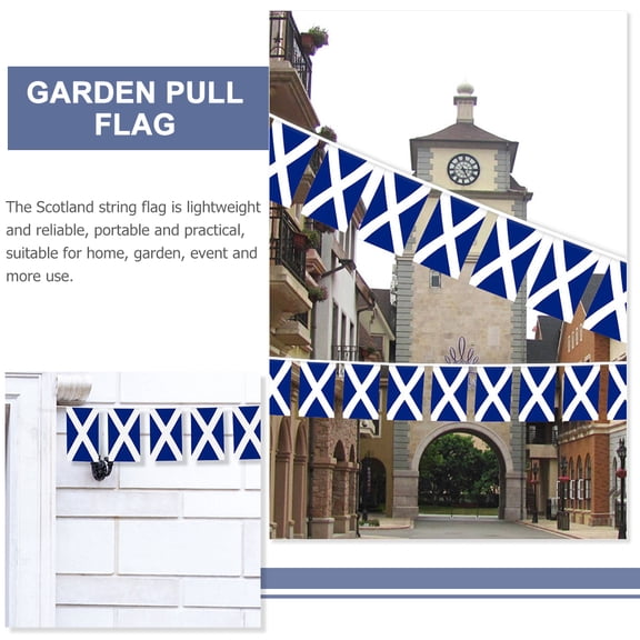 FUEENIRVA 2-Pack Polyester Outdoor Flags for Yard, Patio, Home and Garden Seasonal Decoration