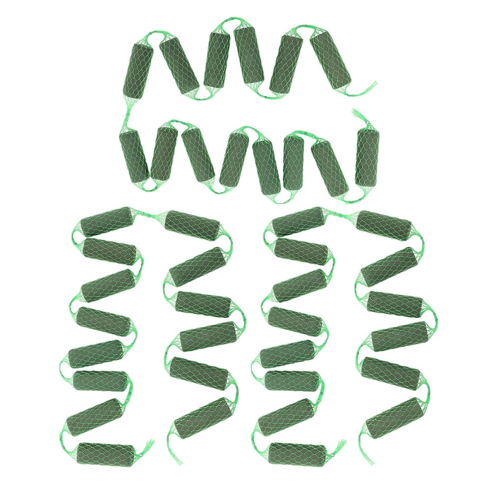 FUEENIRVA Green Floral Foam Blocks for Wedding Arch and Table Arrangements, Unique Shape Design for Flower Crafting