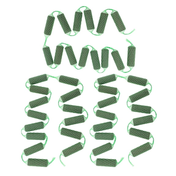 FUEENIRVA Green Floral Foam Blocks for Wedding Arch and Table Arrangements, Unique Shape Design for Flower Crafting