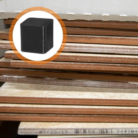 FUEENIRVA 400Pcs Black Ceramic Tile Pads for Tile Laying and Weight Support