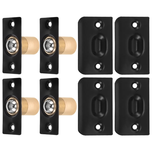 FUEENIRVA 4Pcs Ball Catch Door Hardware for Cabinets with Concealed Design 11.8X7.9X3.9in