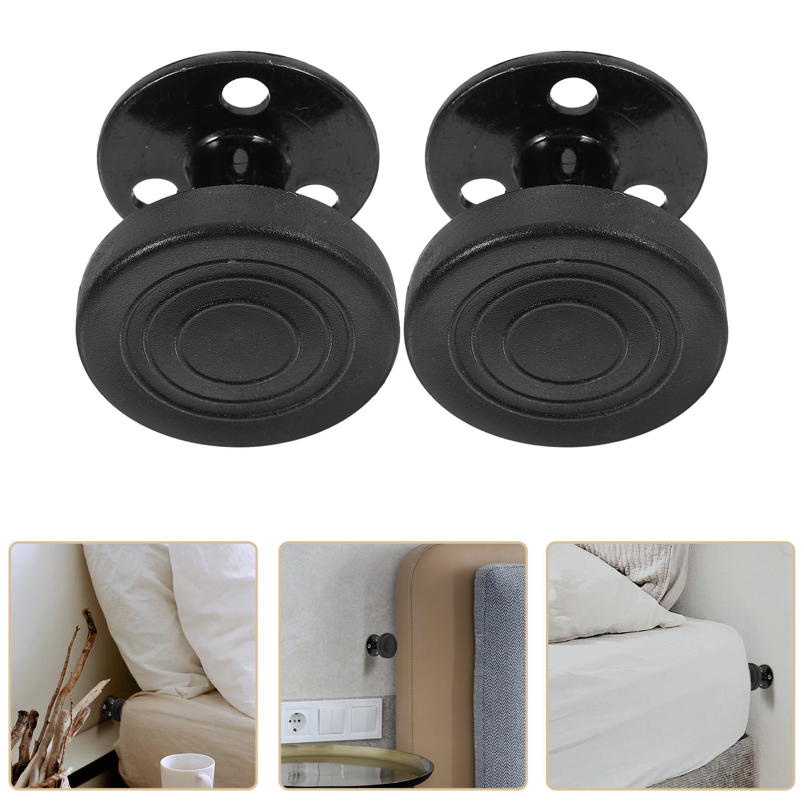 Adjustable Threaded Bed Frame Anti-shake Tool, Headboard Stoppers