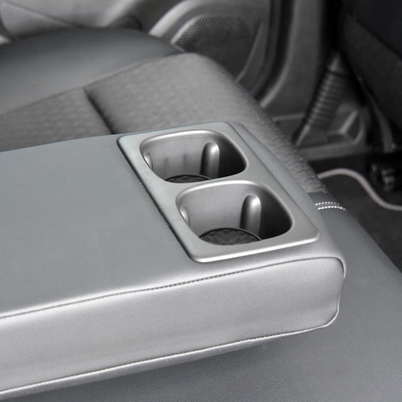 FUEENIRVA 4Pcs Black Square Coaster Anti Skid Resistant Cup For Interior Home Office Use