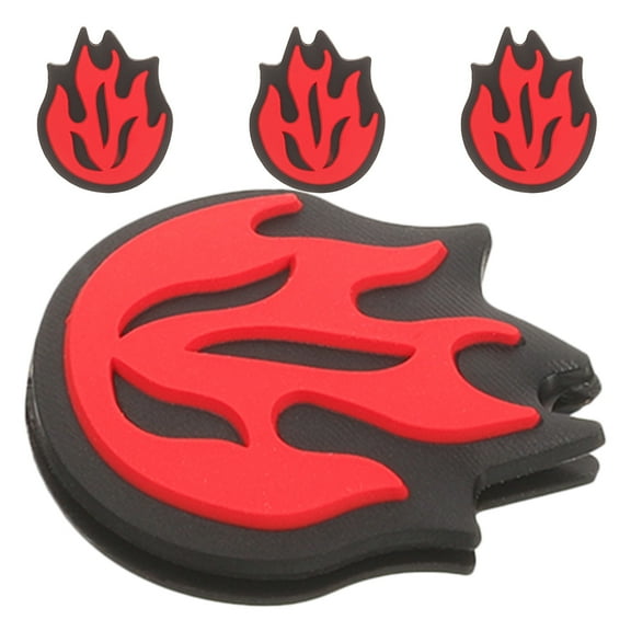 FUEENIRVA 4Pcs Silicone Tennis Racket Vibration Dampeners in Shape for Competition