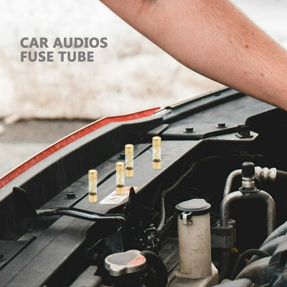 FUEENIRVA 5Pcs Automotive Fuse Block for Car Audio Systems Stable Flow Zinc Alloy