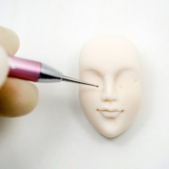 FUEENIRVA Cake Making Tool Fondant Shaping Dotting Tool Set Stainless Steel 5PCS