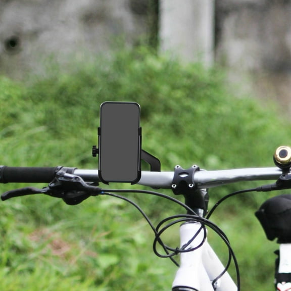 FUEENIRVA Adjustable Angles 1Pack Motorcycle Phone Mount Supporting Charging and Anti Vibration Features