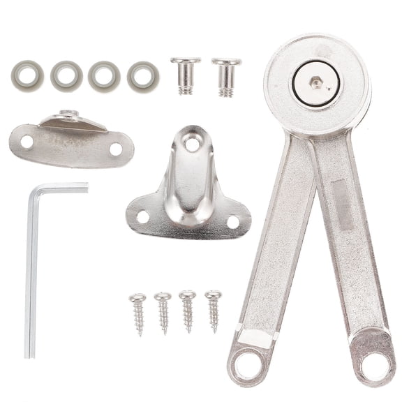 FUEENIRVA Adjustable Lid Supports for Furniture Manufacturers and Homeowners 1 Set 11.8x1.4x0.8in Zinc Alloy