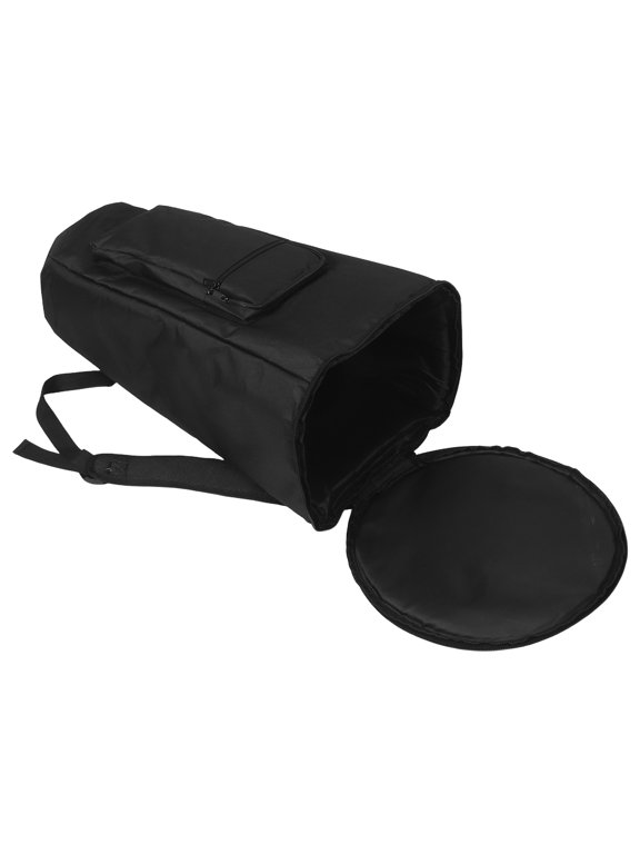 African Drum Backpack Bag with Double Shoulder Straps for Storage