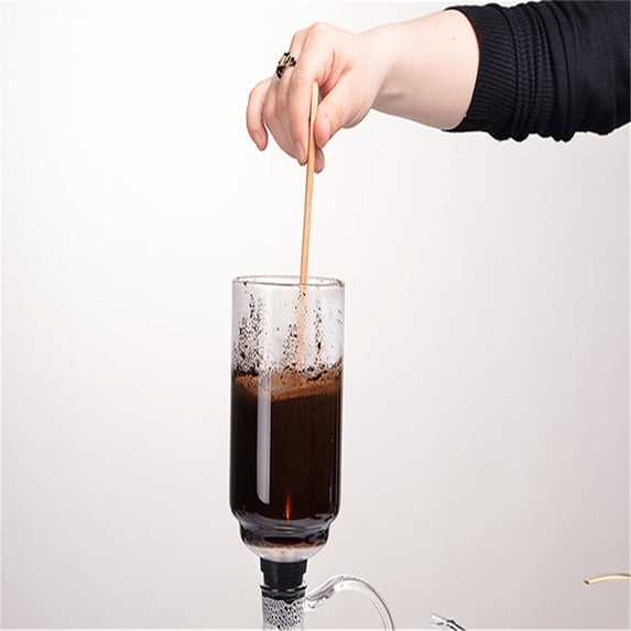 FUEENIRVA Reusable Stir Sticks Wooden Mixing For Adults Hotel 2Pack